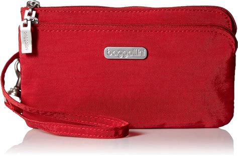 baggallini double zip wristlet with rfid protection|Baggallini Double Zip Wristlet with RFID Protection – Lightweight .